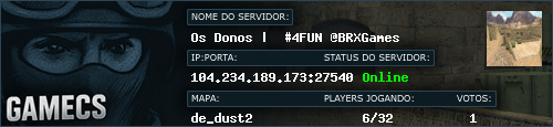 Banner do Servidor