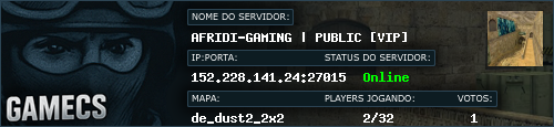 Banner do Servidor