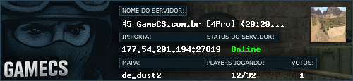 Banner do Servidor