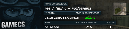 Banner do Servidor