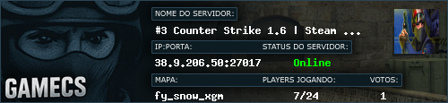 Banner do Servidor