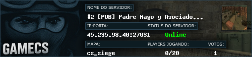 Banner do Servidor