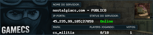 Banner do Servidor